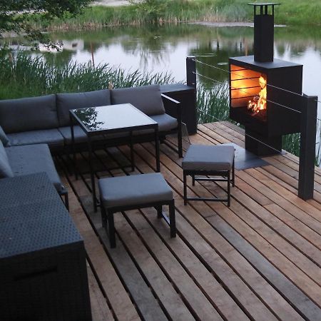 Tinyhousebeidresden 1 - Direkt Am Naturteich - Naehe Saechsische Schweiz, Dresden Großharthau Zewnętrze zdjęcie